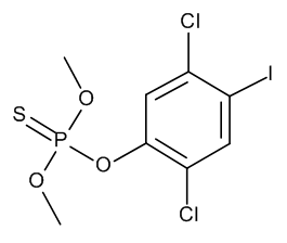 Iodofenphos 1000 µg/mL in Acetone - CAS No. 18181-70-9 Iodofenphos 1000 µg/mL in Acetone