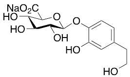 3’-Hydroxytyrosol 4’-Glucuronide Sodium Salt