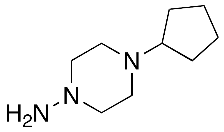 1-Amino-4-cyclopentylpiperazine