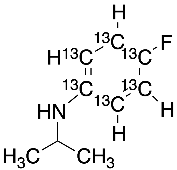 4-Fluoro-N-isopropylaniline-13C6