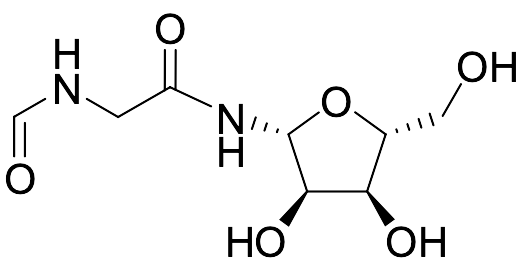 2-Formamido-N-beta-D-ribofuranosyl-acetamide