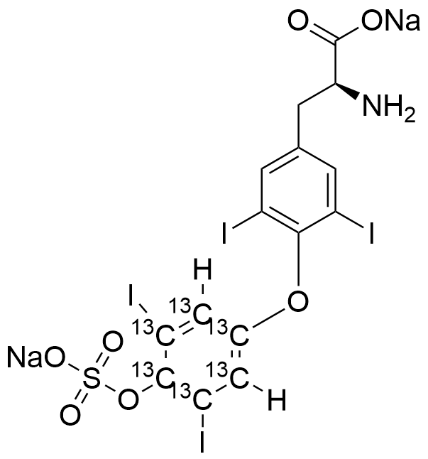 Thyroxine 4’-O-Sulfate-13C6 Disodium Salt