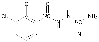 2,3-Dichlorobenzamidyl Guanidine-13C2