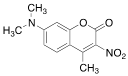 7-(Dimethylamino)-4-methyl-3-nitro-2H-1-benzopyran-2-one