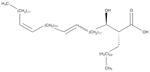 (21E/Z,36Z)-2-Docosyl-3-hydroxy-21,36-pentapentacontadienoic Acid