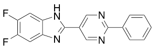 5,6-Difluoro-2-(2-phenyl-5-pyrimidinyl)-1H-benzimidazole