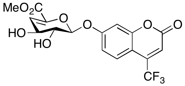 4-Trifluoromethylumbelliferyl (4’-Deoxy-4’,5’-didehydro)-Beta-D-glucuronide Methyl Ester