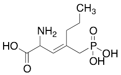 (E)-2-Amino-4-(phosphonomethyl)hept-3-enoic Acid