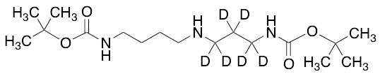 (4-((tert-Butoxycarbonyl)amino)butyl)(3-((tert-butoxycarbonyl)amino)propyl)amine-d6