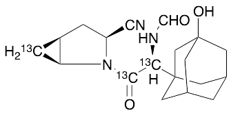 N-Formyl Saxagliptin-13C3