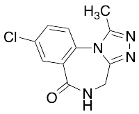 8-Chloro-4,5-dihydro-1-methyl-6H-[1,2,4]triazolo[4,3-a][1,4]benzodiazepin-6-one