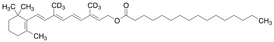 Vitamin A palmitate D6 (19,19,19,20,20,20-D6)