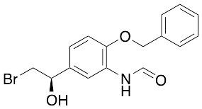 N-[5-[(1R)-2-Bromo-1-hydroxyethyl]-2-(phenylmethoxy)phenyl]formamide