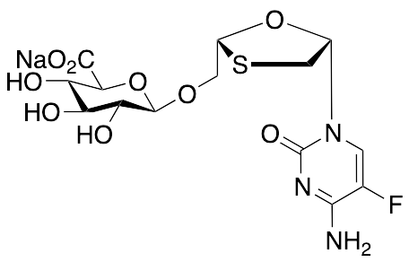 Emtricitabine O-Beta-D-Glucuronide Sodium Salt