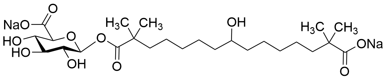 Bempedoic Acid Mono-acyl-beta-D-glucuronide NA Salt