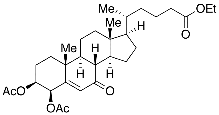 3Beta,4Beta-Diacetyloxy-chol-5-ene-24-carboxylic Acid Ethyl Ester