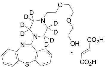 2-[2-[2-(4-Dibenzo[b,f][1,4]thiazepin-11-yl-1-piperazinyl)ethoxy]ethoxy]ethanol-d8 Fumarate