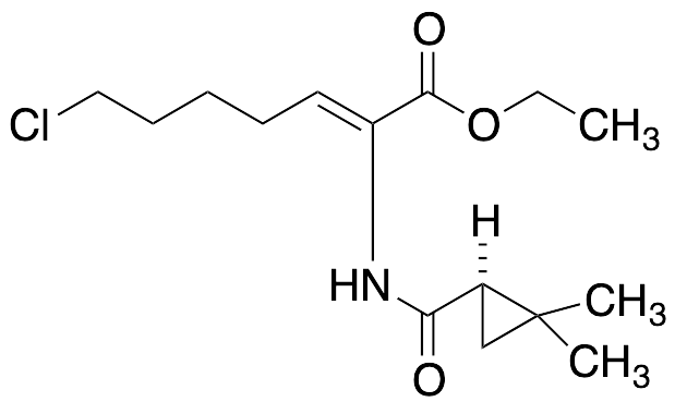 (2Z)​-7-​Chloro-​2-​[[[(1R)​-​2,​2-​dimethylcyclopropyl]​carbonyl]​amino]​-2-heptenoic Acid Ethyl Ester
