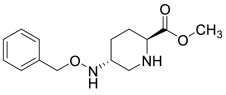 (2S,5R)-5-[(Phenylmethoxy)amino]-2-piperidinecarboxylic Acid Methyl Ester