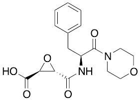 (2S,3S)-3-(((S)-1-Morpholino-1-oxo-3-phenylpropan-2-yl)carbamoyl)oxirane-2-carboxylic Acid