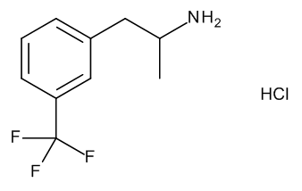 Norfenfluramine Hydrochloride 1.0 mg/ml in Methanol (as free base) - CAS No. 673-18-7 Norfenfluramine Hydrochloride 1.0 mg/ml in Methanol (as free base)