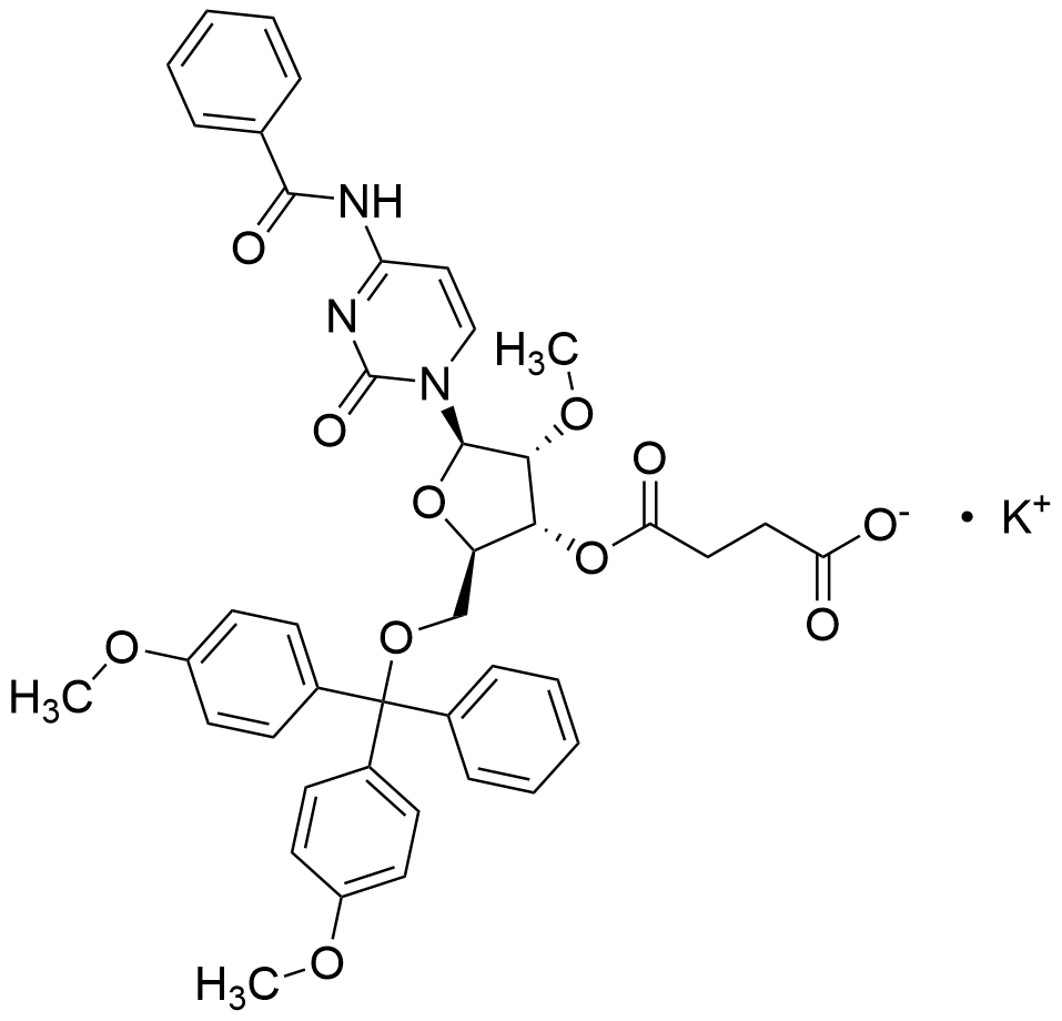 2'-Methoxy 5'-O-DMT 3'-O-Succinate N-Bz-cytidine Potassium