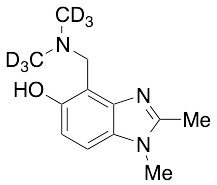 4-[(Dimethylamino)methyl]-1,2-dimethyl-1H-benzimidazol-5-ol-d6