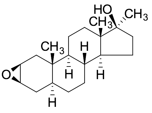 2b,​3b-​Epoxy-​17-​methyl-5a-​androstan-​17b-​ol