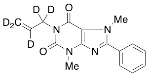 1-Allyl-3,7-dimethyl-8-phenylxanthine-d5