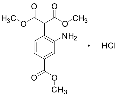 Dimethyl 2-(2-Amino-4-(methoxycarbonyl)phenyl)malonate Hydrochloride