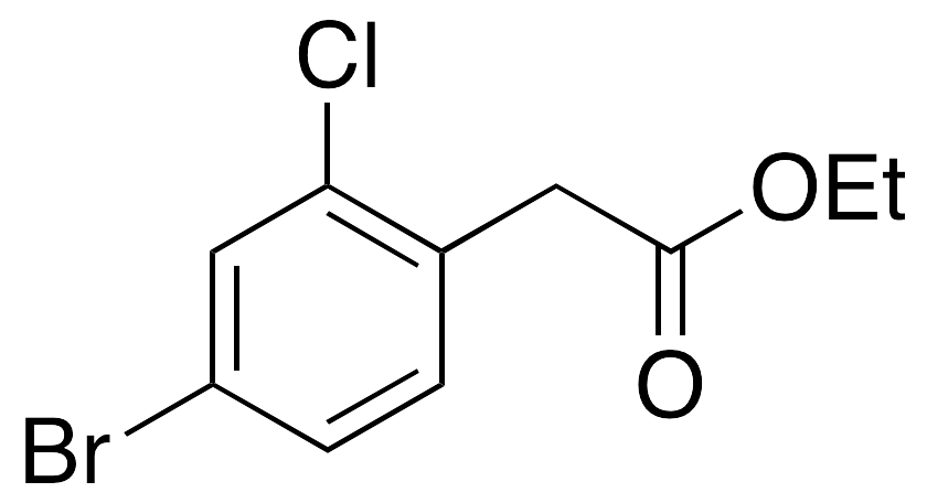 4-Bromo-2-chlorobenzeneacetic Acid Ethyl Ester