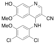 4-[(2,4-Dichloro-5-methoxyphenyl)amino]-7-hydroxy-6-methoxy-3-quinolinecarbonitrile