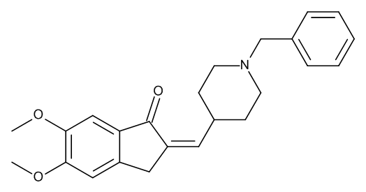 2-[(1-Benzylpiperidin-4-yl)methylene]-2,3-dihydro-5,6-dimethoxyinden-1-one