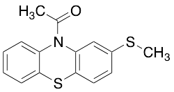 1-[2-(Methylthio)-10H-phenothiazin-10-yl]ethanone