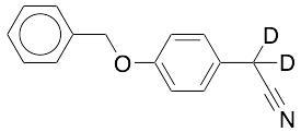 4-Benzyloxyphenylacetonitrile-d2