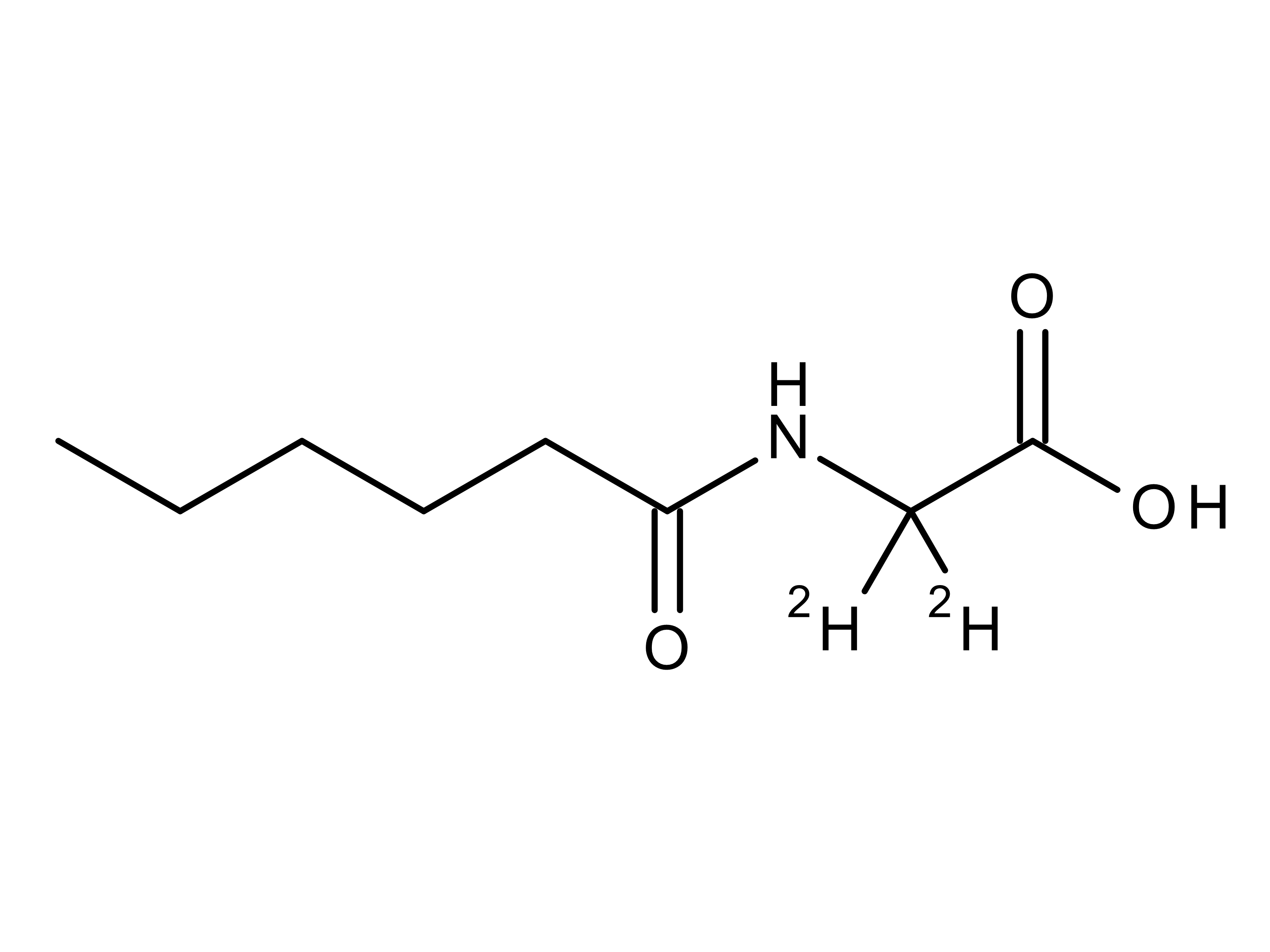 N-Hexanoylglycine-2,2-d2