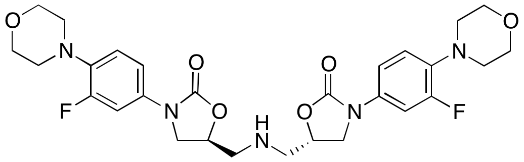 (5S,5'S)-5,5'-(Azanediylbis(methylene))bis(3-(3-fluoro-4-morpholinophenyl)oxazolidin-2-one)