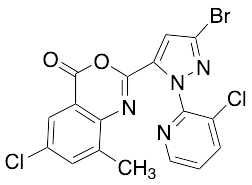 2-(3-Bromo-1-(3-chloropyridin-2-yl)-1H-pyrazol-5-yl)-6-chloro-8-methyl-4H-benzo[d][1,3]oxazin-4-one