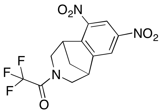 2,2,2-Trifluoro-1-(1,2,4,5-tetrahydro-6,8-dinitro-1,5-methano-3H-3-benzazepin-3-yl) ethanone