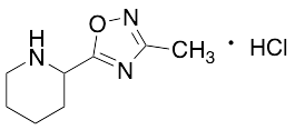 2-(3-Methyl-1,2,4-oxadiazol-5-yl)piperidine Hydrochloride