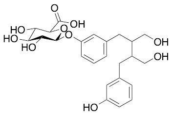 (rac-Enterodiol)-O-glucuronide (Mixture Of Diastereomers)
