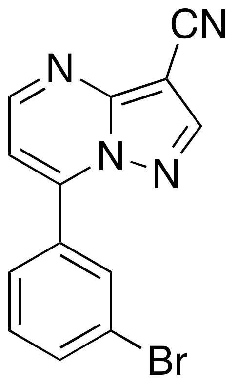 7-(3-Bromophenyl)pyrazolo[1,5-a]pyrimidine-3-carbonitrile