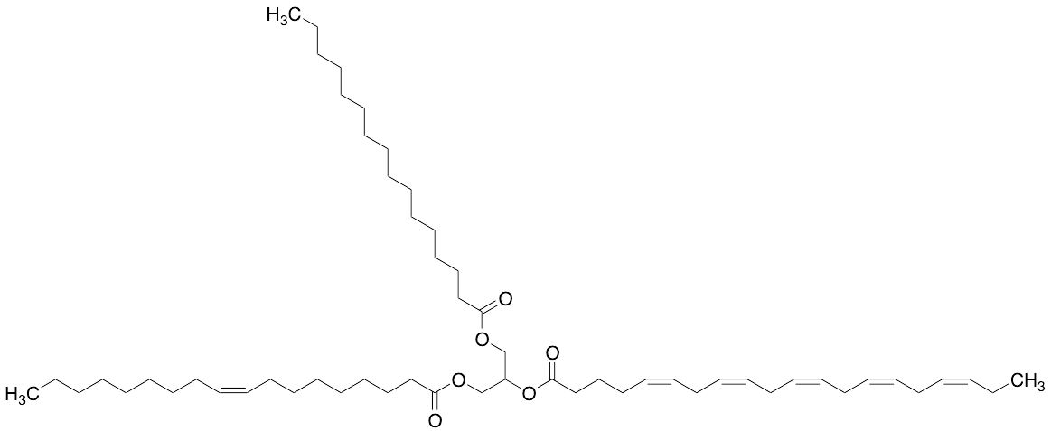 1-[[(1-Oxohexadecyl)oxy]methyl]-2-[[(9Z)-1-oxo-9-octadecen-1-yl]oxy]ethyl (5Z,8Z,11Z,14Z,17Z)-5,8,11,14,17-eicosapentaenoate