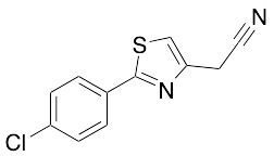 2-[2-(4-Chlorophenyl)-1,3-thiazol-4-yl]acetonitrile