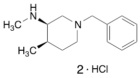(3R,​4R)​-N,​4-​Dimethyl-​1-​(phenylmethyl)​-3-​piperidinamine Dihydrochloride