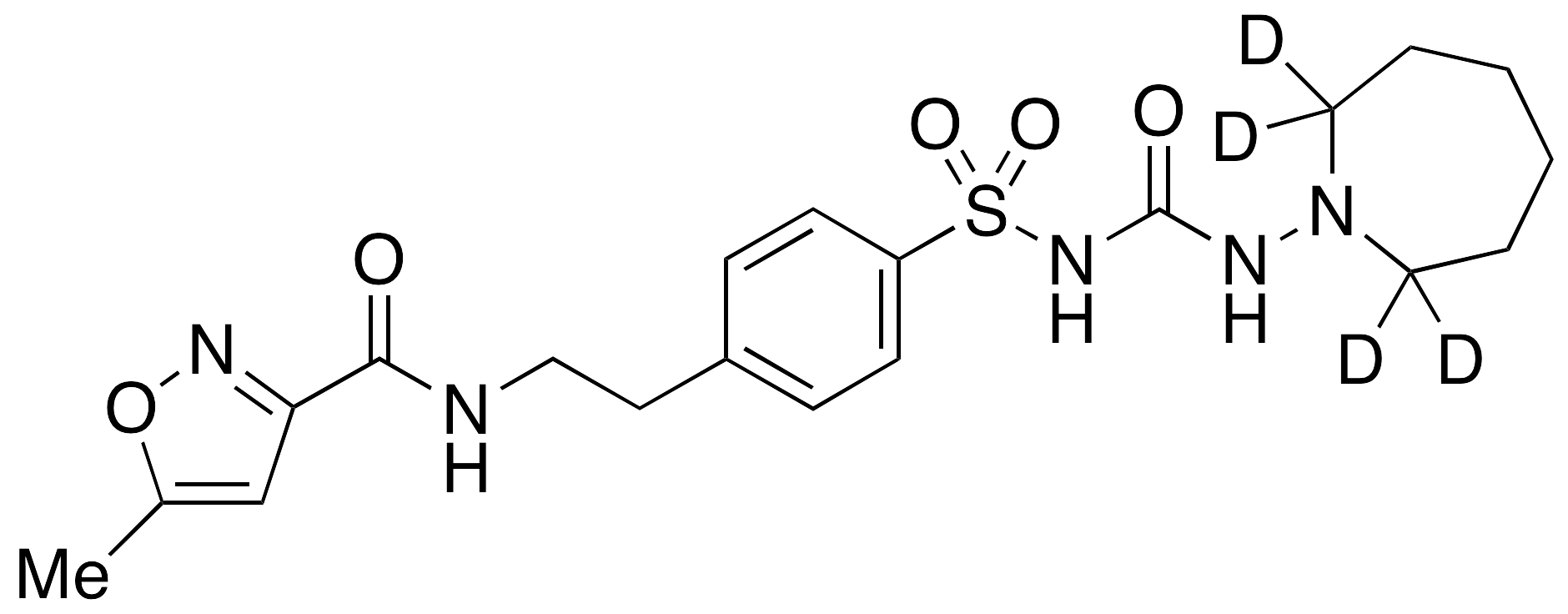 Glisoxepid-d4