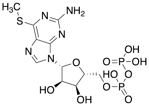 6-S-Methyl-6-thioguanosine 5'-(Trihydrogen Diphosphate)