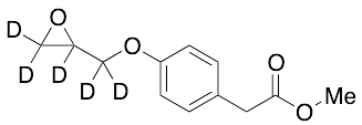 4-(2-Oxiranylmethoxy)benzeneacetic Acid Methyl Ester-d5