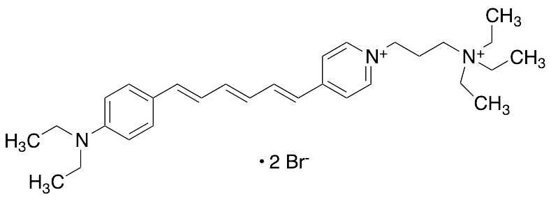 N-(3-Triethylammoniopropyl)-4-(6-(4-(diethylamino)phenyl) hexatrienyl)pyridinium dibromide