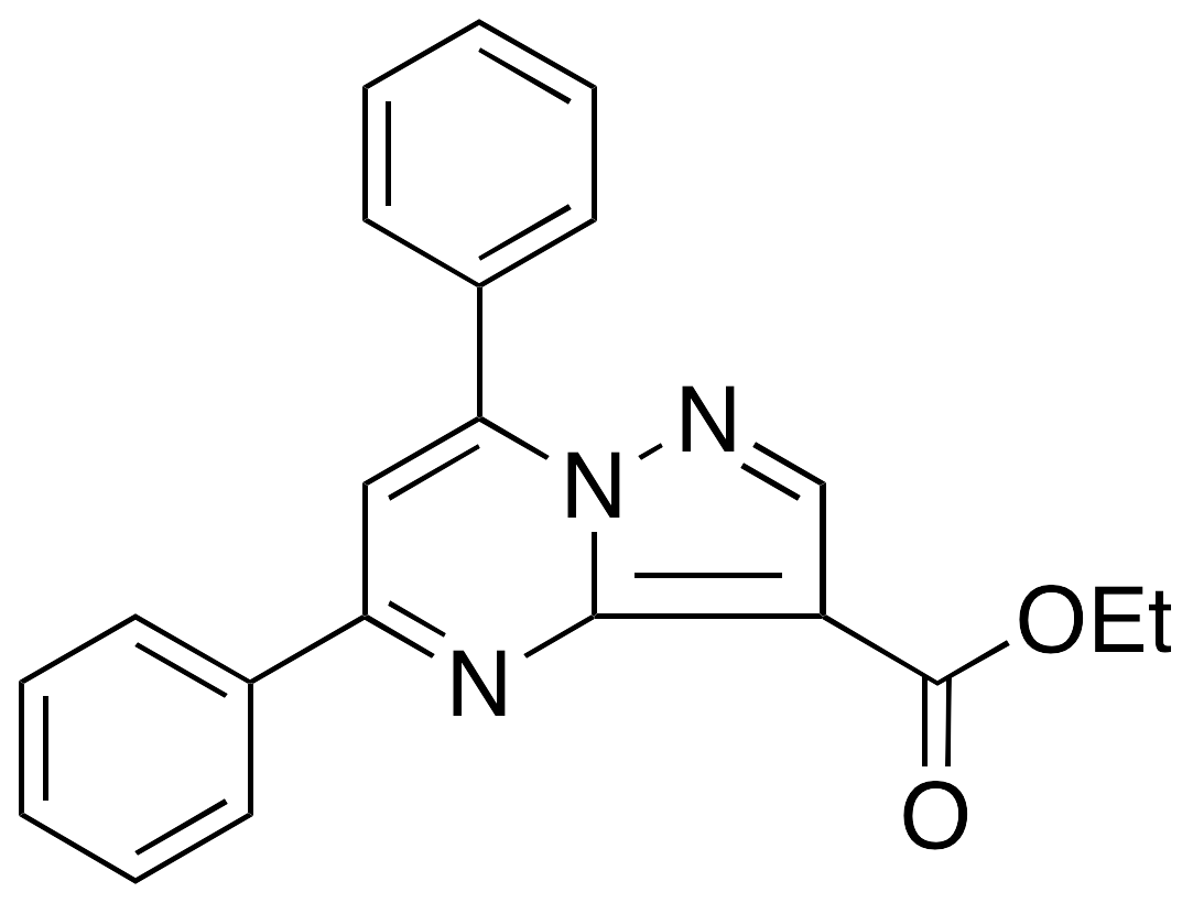 5,7-Diphenyl-pyrazolo[1,5-a]pyrimidine-3-carboxylic Acid Ethyl Ester